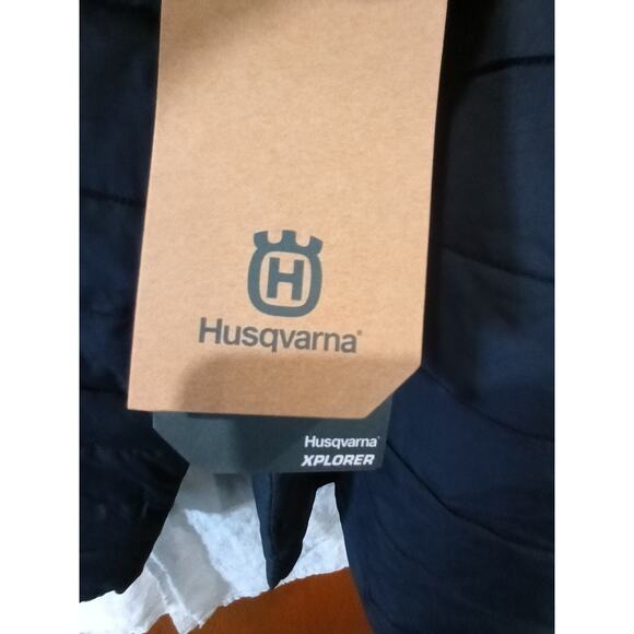 Husqvarna Uplegga Convertible Puffer Jacket / Vest Navy Blue Men’s Size Large... - Picture 5 of 6